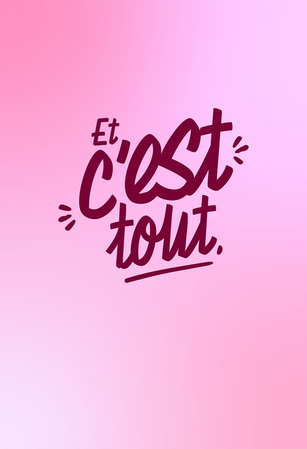 Et C’est Tout — Identité visuelle
